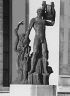 APOLLO, 1937 - statue, bronze, 6m50 (21 feet), Paris, terrace of the Palais de Chaillot