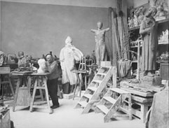L'atelier en 1935